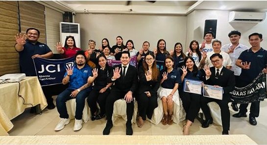 Members of JCI Philippines Visayas Area at an area gathering